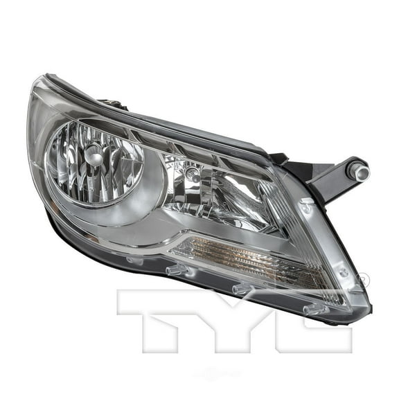 TYC 20-9051-00-1 Passenger Headlight For 09-15 Volkswagen Tiguan Fits 2009 Volkswagen Tiguan