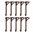 thumbnail image 2 of TISHITA 10 Pcs Non-Slip Eyeglass Retainer Comfortable Universal Design Silicone Retainer Coffee, 2 of 7