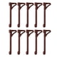 thumbnail image 2 of 10 retenedores de gafas antideslizantes de silicona de diseño universal y cómodo. Café, 2 of 7