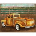 thumbnail image 3 of Medley, Elizabeth 24x20 Black Modern Framed Museum Art Print Titled - Truck Harvest II, 3 of 5