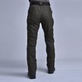 thumbnail image 5 of Men's Hiking Tactical Pants Outdoor Waterproof Cargo Pants Relaxed Fit Trousers   Work Travel Pants with 9 Pockets green X-Large, 5 of 6
