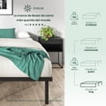 thumbnail image 4 of Base De Cama Plegable de Metal King Size Zinus Caleb Montaje Fácil, 4 of 9