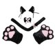 thumbnail image 1 of ZHAOCHENG Disfraz de gatito con orejas y lazo, color negro, 1 of 1
