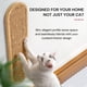 thumbnail image 3 of Poste rascador de gato montado en la pared, rascador de sisal de madera, almohadilla vertical para gatos o gatitos de interior, muebles de pared para gatos modernos (22 x 5.7 pulgadas), 3 of 9