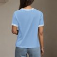 thumbnail image 2 of Cilsoka Shirts for Women Sexy White Plus Size Summer Tops for Women 4X-5X Crop Tops for Women Trendy Dressy Blouses for Women Evening Party My Orders Placed, 2 of 5