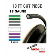 Audiopipe (9) 18 GA 10' Feet Speed Cable Alarm Speaker Hydraulics Trailer