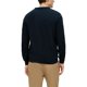 thumbnail image 3 of s.Oliver Jersey de punto para hombre - básico, cuello redondo, algodón, liso Azul oscuro L (Large), 3 of 4