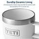 thumbnail image 3 of Taza YETI Rambler apilable de acero inoxidable de 180 ml, 2 unidades, color blanco, 3 of 8