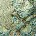 thumbnail image 5 of NEWLAKE 3-Piece Green Floral Quilt Bedding Sets, Queen, 5 of 9