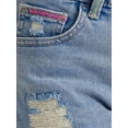 thumbnail image 5 of Justice Girls Mini Mom Jean Short, Sizes 6-18, Slim & Plus, 5 of 6