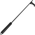 thumbnail image 1 of HUGFEGWE Tisonnier pour Cheminée, 40 Pouces Extra Long Robuste, Design Amovible Amélioré Acier Massif Premium, Finition Noire Résistante à la Rouille pour Foyer Extérieur Intérieur, 1 of 7
