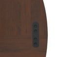 thumbnail image 4 of Miniyam 47" Round Dining Table for 4-6 People, Modern Pedestal Base MDF Wood Grain Table for Kitchen, Dining Room, Apartment, 4 of 7