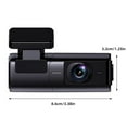 thumbnail image 2 of 2K HD Dual Dash Cam with Wi-Fi, Night Vision, Wide-Angle Reversing Recorder with G-Sensor for Vehicles, Real-Time Monitoring, and Easy Smartphone Sharing, 2 of 5
