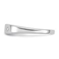 thumbnail image 3 of SS White Ice .02ct. Diamond Ring Size 7, 3 of 3