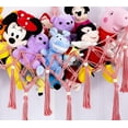 thumbnail image 4 of Plush Animal Net Or Hammock Lace Toy Hammock Plush Toy Storage Hammock Corner Hanging Net - Pink, 4 of 5
