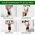 thumbnail image 3 of BODYROX Wall Mount Pull Up Bar | Heavy Duty Pull Up Bar with Four Grip Positions…, 3 of 5