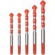 thumbnail image 1 of Juego de 5 brocas para azulejos de vidrio, brocas para cerámica, brocas de diamante, brocas para azulejos, 6 mm, 8 mm, 10 mm, 12 mm Brocas multimaterial para cerámica, hormigón, azulejos, ladrillo, v, 1 of 5