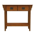 thumbnail image 3 of Larina Olive Ash Burl 2- Drawer Console Table, 3 of 7