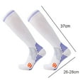 thumbnail image 2 of Calcetines deportivos profesionales de compresión para hombre, adecuados para béisbol, 2 of 5