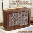 thumbnail image 2 of Alcancias De Dinero para Adultos, 10000 Savings Challenge Box, Wooden Money Saving Piggy Bank with Counting Target, Reusable Cash Vault for Adults, Sustainable & Reusable, 2 of 7