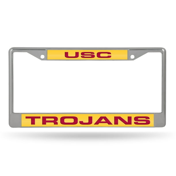 Rico Southern Cal USC Trojans NCAA Chrome Metal Laser Cut License