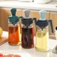 thumbnail image 5 of Botellas de aceite rellenables con cepillo de silicona, resistentes al calor, gran capacidad, color negro, 5 of 5