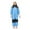 Blue, variant on Kids Toddler Snow Suit One Piece for Boys Girls Lightweight Insulated Ski Suit Windproof Hooded Snowsuit Baby Jumpsuit