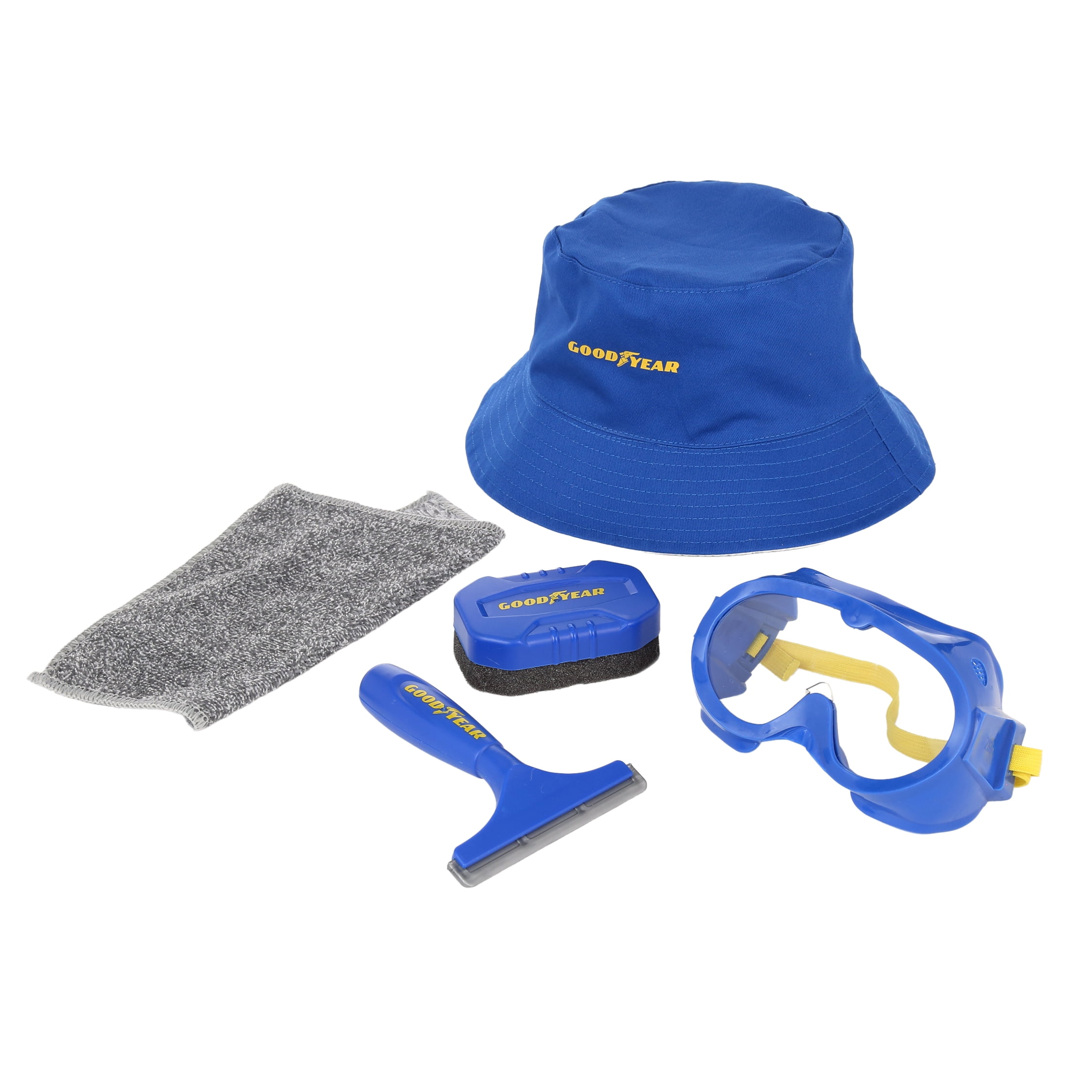 Goodyear Role Play Water Pressure Car Cleaner Set, Blue, Toddler Toys
