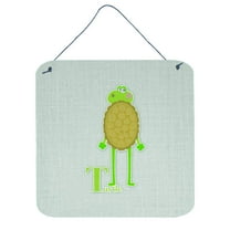 Alphabet T for Turtle Wall or Door Hanging Prints
