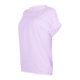 thumbnail image 5 of Gibobby Camiseta de manga corta para mujer Top camiseta para mujer Top suelto moda fiesta encaje(Morado,XL), 5 of 5