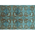 thumbnail image 1 of Ahgly Company Indoor Rectangle Oriental Light Blue Industrial Area Rugs, 5' x 8', 1 of 4