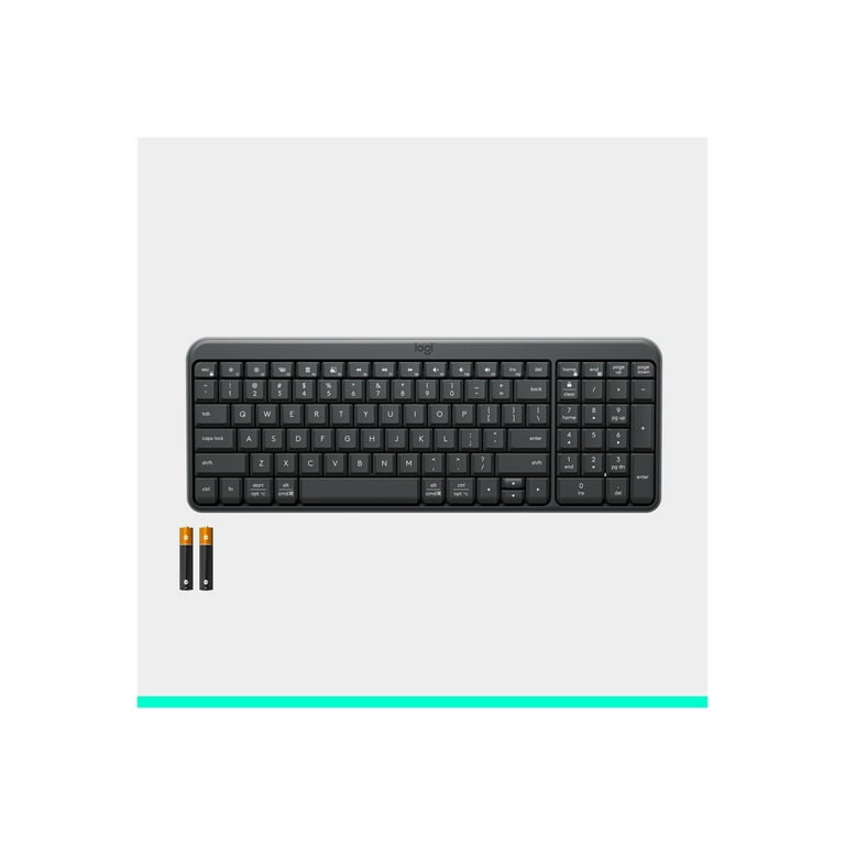 Logitech K250 - Keyboard - wireless - Bluetooth LE - QWERTY - US