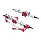 thumbnail image 5 of Eje de camión RC a escala 1:12, accesorios para coche RC, pieza de reparación, eje de puente de repuesto plata, 5 of 9