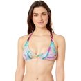 thumbnail image 2 of Bar III MULTI Copacabana Printed Surplice Bikini Swim Top, US Small, 2 of 4