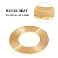 thumbnail image 4 of 32 Feet 3mm Flat Aluminum Wire Gold Color Jewelry Craft Wire for Bezel Sculpting Armature Jewelry Making, 4 of 7