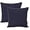 Navy, variant on Outdoor/Indoor Sunbrella Throw Pillows Square Set of 2 Pieces 18"x18" Canvas Navy - Cover Only, Insert Not Included