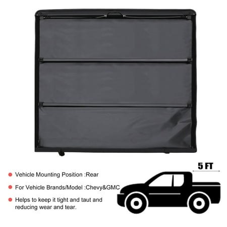 Roll Up Tonneau Cover,Roll Up Tonneau Cover With Light For Chevy For Colorado For Gmc For Canyon