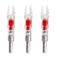 thumbnail image 1 of 3PCS Archery Inserted Arrow The Luminous Nocks Hunting DIY Archery Arrow Internal Nocks For ID 62 Mm Arrow Shaft DIY Arrows, 1 of 4
