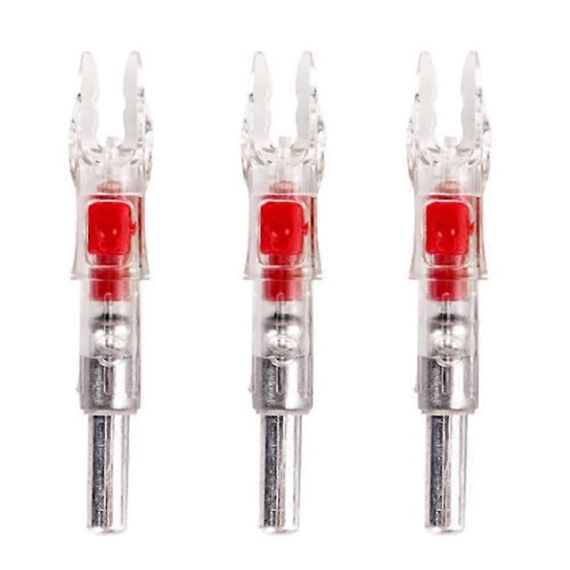 3PCS Archery Inserted Arrow The Luminous Nocks Hunting DIY Archery Arrow Internal Nocks For ID 62 Mm Arrow Shaft DIY Arrows
