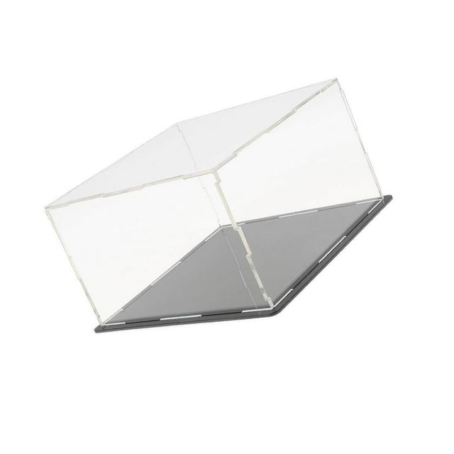 pitrice Acrylic Display Case Dustproof Protection Boxes Diecast Cars Retail Action Protecive Container 18x22x16cm