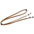 thumbnail image 2 of Transemion Eyeglass Strap Non- for Slip Stretchy Universal Rope Eyewear Sports Retainer Light Brown 26.77 Inch 1Set, 2 of 6