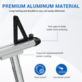 thumbnail image 4 of Échelle de Camion Réglable - Capacité de 800LB en Aluminium Robuste, Échelle de Lit de Camion 35.4 Pouces-71 Pouces Largeur Extensible pour Ramassage, Installation Sans Perçage, pour Kayak, Bois, Échelle, 4 of 7