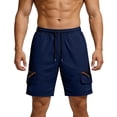 thumbnail image 2 of LMOIPLI Mens Relaxed Fit Cargo Shorts Casual Work Shorts with Multi-Pockets Hiking Shorts for Outdoor Activities Navy XXXXXL, 2 of 6