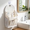 thumbnail image 6 of Wall Mount Hanging Storage Organizer, 16x9 Inch Cloth Pouch, Multi Pocket Bag for Bathroom and Study, 6 of 6