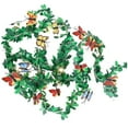 thumbnail image 2 of ABPWLY Home LED Light String Rattan Butterflies Light String Thanksgiving Christmas Battery Box 78.7 inch Green Plastic Battery Powered Butterfly Lights Christmas Decor, 2 of 6