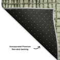 thumbnail image 5 of Addison Rugs Mayfield Premium Machine Washable Transitional Geometric Aloe Rectangle Rug, 3' x 5', 5 of 7