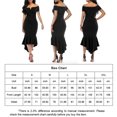 thumbnail image 5 of KISSMODA Summer Wedding Guest Dresses Ladies Casual Dresses V-Neck Party Formal Ruffle Flowy Maxi Dress, 5 of 6