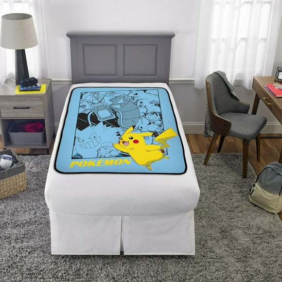 Pokemon "Blue Pikachu" Silk Touch Throw