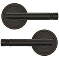 thumbnail image 2 of Baldwin 5138.Priv 5138 Privacy Door Lever Set - Black, 2 of 7
