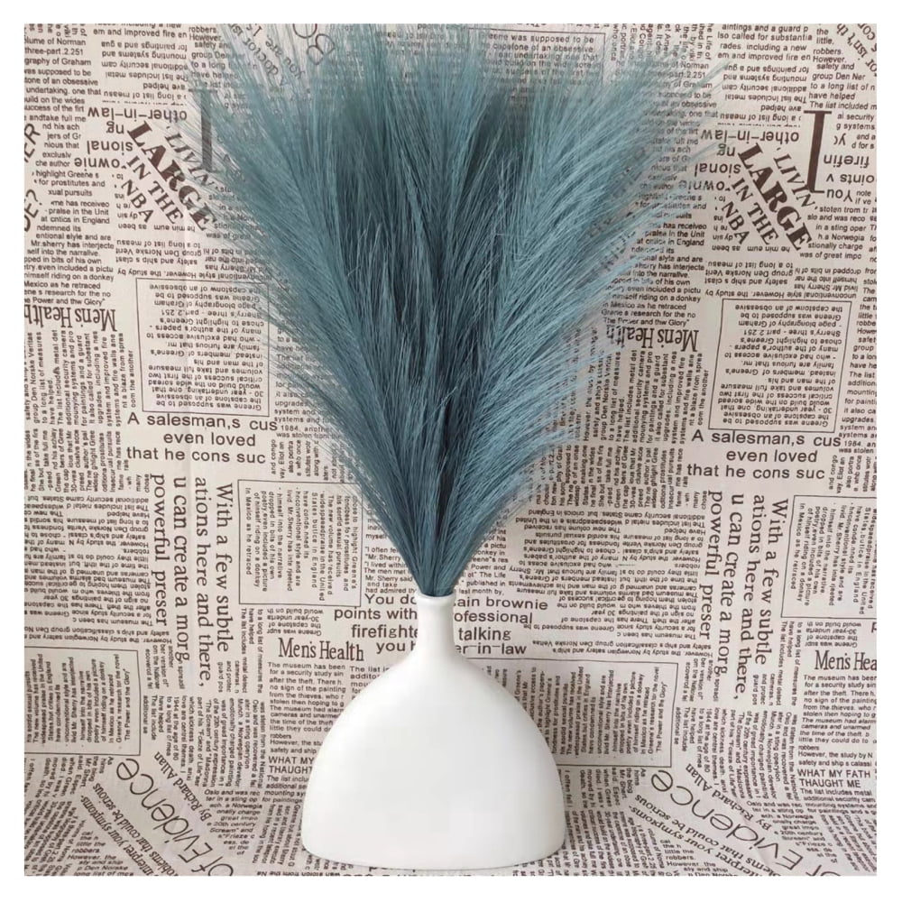 Pampas Grass Decor Artificial Silk Cloth Fake Plants Fluffy Reed Grass